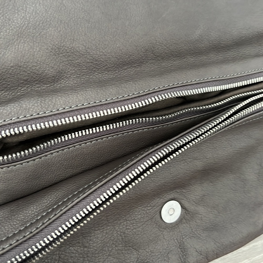 Liebeskind Gray Clutch Stylish Wristlet Design